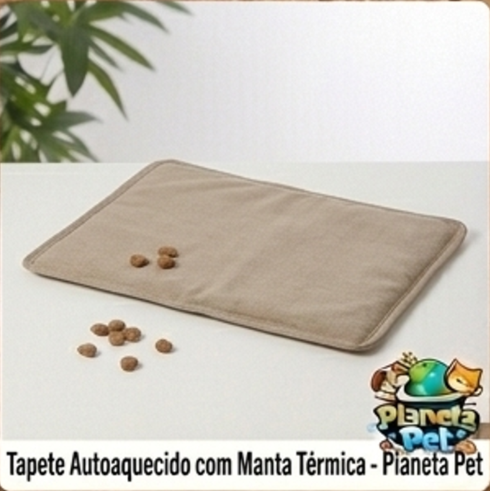Tapete Autoaquecido com Manta Térmica